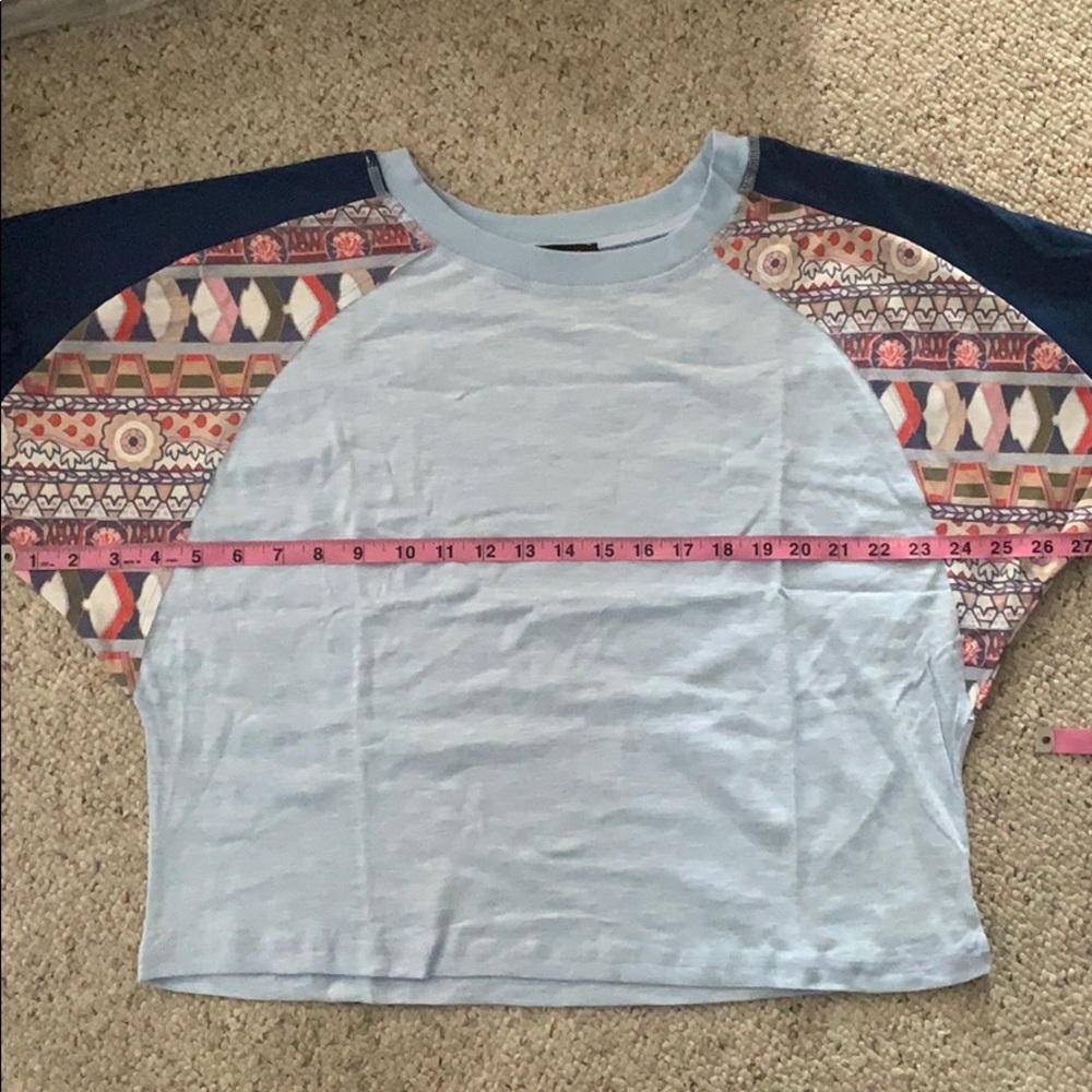 Color block dolman long cozy top - Picture 6 of 6